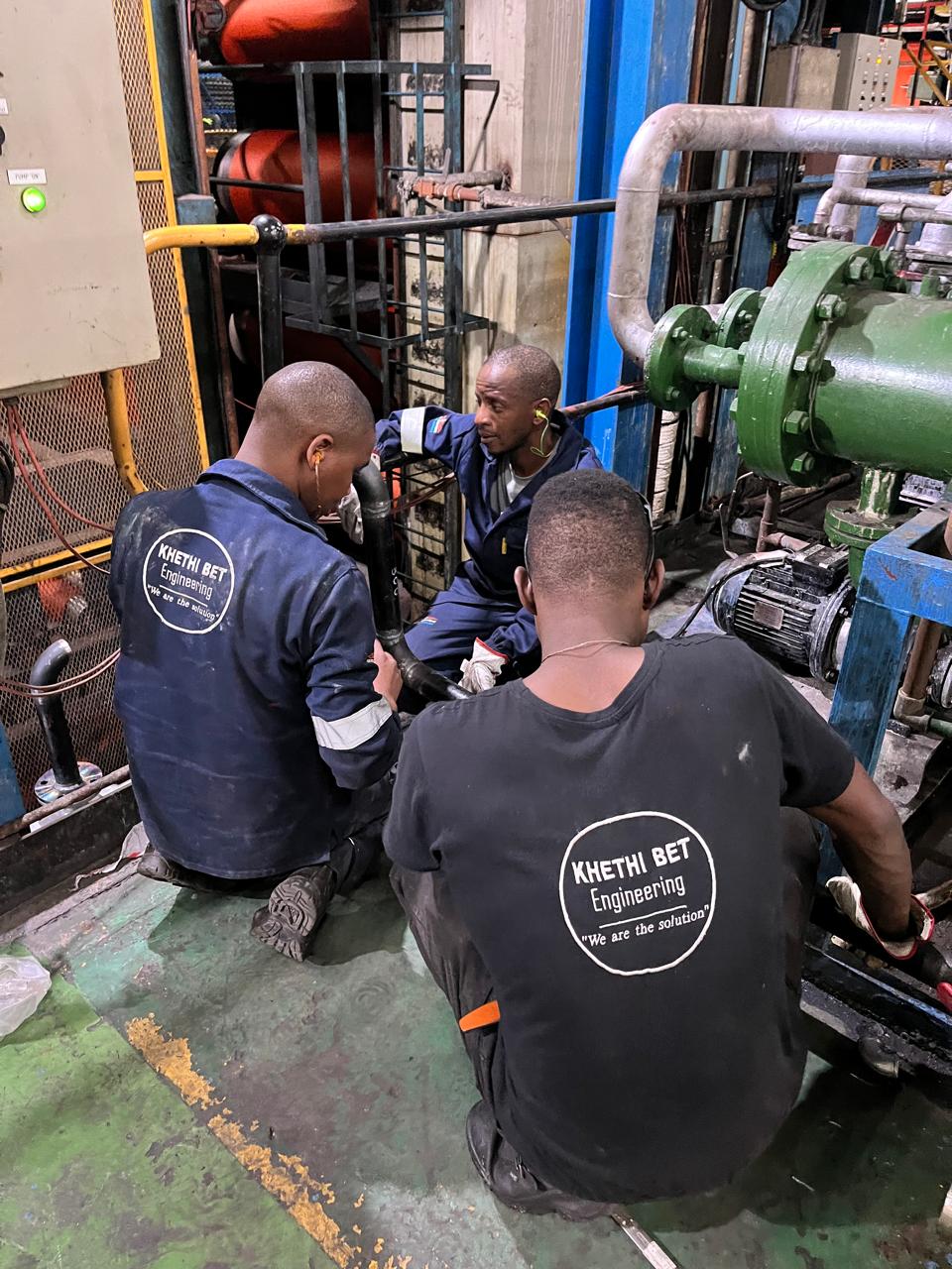 Steel fabrication works